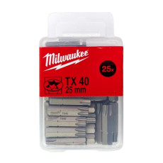 Біти 25 шт Milwaukee T40 25 мм 4932399600