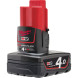 Акумулятор Milwaukee Li-Ion 12 В 4 Аг M12 B4 4932430065