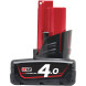 Акумулятор Milwaukee Li-Ion 12 В 4 Аг M12 B4 4932430065