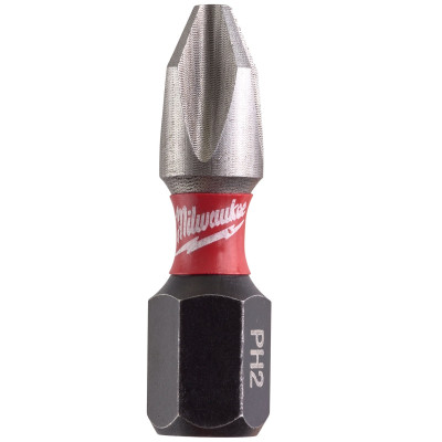 Биты ударные 25 шт Milwaukee Shockwave PH2 25 мм 4932430853