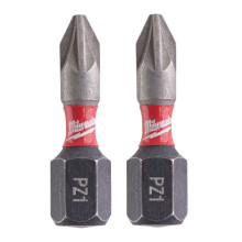 Біти ударні 2 шт Milwaukee Shockwave PZ1 25 мм 4932430860