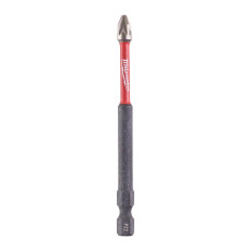 Бита ударная удлинённая Milwaukee Shockwave PZ2 90 мм 4932430867