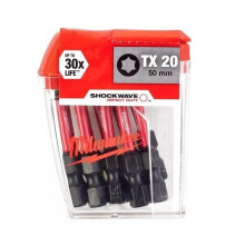 Біти ударні 10 шт Milwaukee Shockwave T20 50 мм 4932430877
