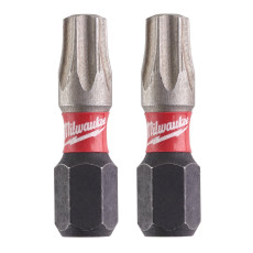 Біти ударні 2 шт Milwaukee Shockwave T27 25 мм 4932430884