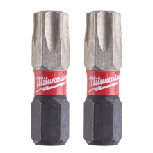 Біти ударні 2 шт Milwaukee Shockwave T40 25 мм 4932430888
