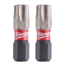 Біти ударні 2 шт Milwaukee Shockwave T40 25 мм 4932430888