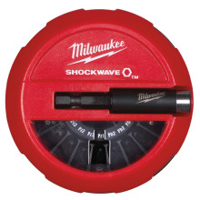 Набір біт Milwaukee 15 предметів SHOCKWAVE 4932430904