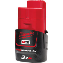 Акумулятор Milwaukee Li-Ion 12 В 3 Аг M12 B3 4932451388