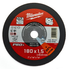 Круг отрезной по нержавеющей стали Milwaukee PRO+ SCS 41 180х22.23х1.5 мм 4932451489
