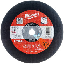 Круг відрізний по нержавіючій сталі Milwaukee PRO+ SCS 41 230х22.23х1.9 мм 4932451490