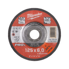 Круг шліфувальний по металу Milwaukee SG 27/125x6 PRO+ 4932451502