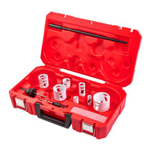 Набір біметалевих коронок 7 шт Milwaukee Hole Dozer Holesaw Set 16-64 мм 4932451730