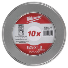 Круги отрезные по металлу Milwaukee SCS 41 125х22.23х1 мм 4932459164