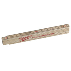 Складаний метр дерев'яний Milwaukee 2 м 16 мм 4932459303