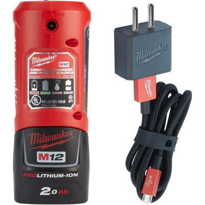 Зарядний пристрій Milwaukee M12 TC Li-Ion 12 В 4932459450