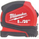 Рулетка Milwaukee Pro Compact 8 м 25 мм 4932459596