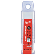 Свердла по металу 10 шт Milwaukee Thunderweb HSS-G DIN338 1.4х18х40 мм 4932459829