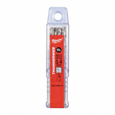 Свердла по металу 10 шт Milwaukee Thunderweb HSS-G DIN338 3.4х39х70 мм 4932459843
