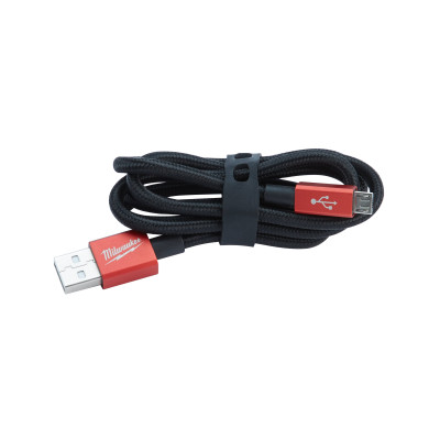 Кабель с блоком питания Milwaukee CUSB USB - Micro-USB 2.1A 0.9 м 4932459888