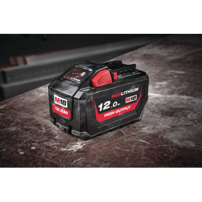 Аккумулятор Milwaukee High Output Li-Ion 18 В 12 Ач M18 HB12 4932464260
