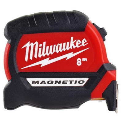 Рулетка магнітна Milwaukee Magnetic Tape Measure GEN III 8 м 27 мм 4932464600