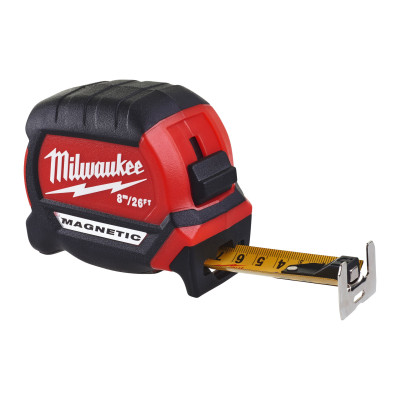 Рулетка магнитная футовая Milwaukee Magnetic GEN III 8 м 27 мм 4932464603