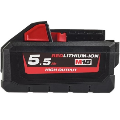 Аккумулятор Milwaukee High Output Li-Ion 18 В 5.5 Ач M18 HB5.5 4932464712