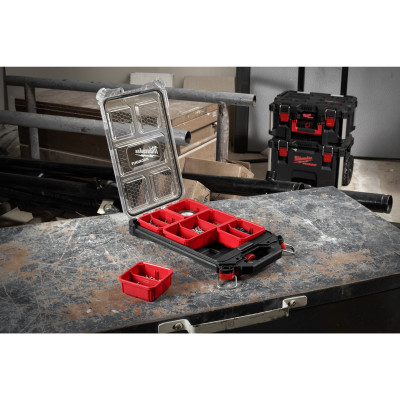 Органайзер Milwaukee Packout Compact Slim Organiser 411х249х64 мм 4932471065