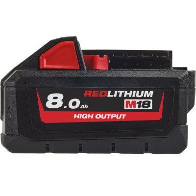 Акумулятор Milwaukee High Output Li-Ion 18 В 8 Аг M18 HB8 4932471070