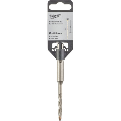 Бур по бетону Milwaukee Contractor 6.5х50х110 мм SDS-Plus 4932471220