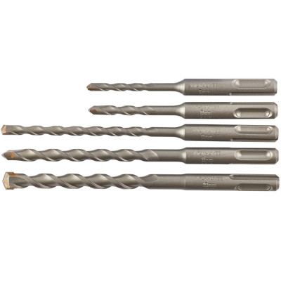 Бури по бетону 5 шт Milwaukee Contractor 5-10х110-160 мм SDS-Plus 4932471242