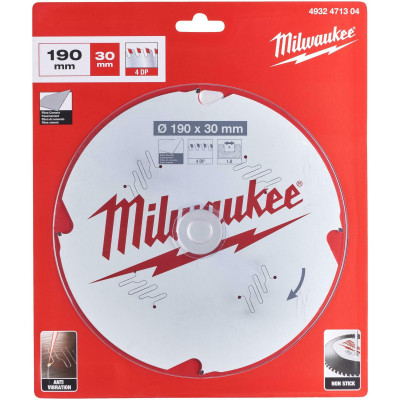 Диск пильний по фіброцементу Milwaukee CSB P FC 190х30х4 4932471304