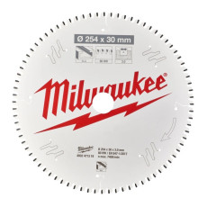 Диск пильний по алюмінію Milwaukee CSB MS Alu 254х30х80 4932471318