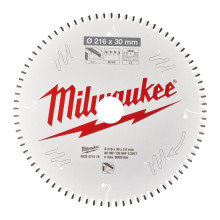 Диск пильний по алюмінію Milwaukee CSB MS Alu 216х30х80 4932471319