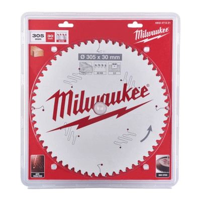 Диск пильний по дереву Milwaukee CSB MS W 305х30х60 4932471321