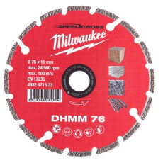 Круг алмазний по гіпсокартону Milwaukee DHMM 76 76х10х1.2 мм M12 FCOT 4932471333