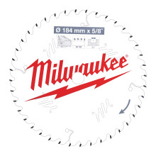 Диск пильний по дереву Milwaukee PFTE Thin Kerf 184х15.87х40 4932471379