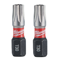Біти ударні 2 шт Milwaukee Shockwave TX BO30 25 мм 4932471584