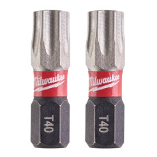Біти ударні 2 шт Milwaukee Shockwave TX BO40 25 мм 4932471585
