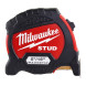 Рулетка футовая Milwaukee Stud Gen II 5 м 33 мм 4932471628