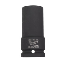 Головка торцева ударна подовжена Milwaukee Shockwave 24 мм 3/4” 4932471646