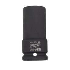 Головка торцева ударна подовжена Milwaukee Shockwave 24 мм 3/4” 4932471646