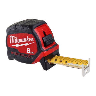 Рулетка Milwaukee Premium Wide Blade 8 м 33 мм 4932471816