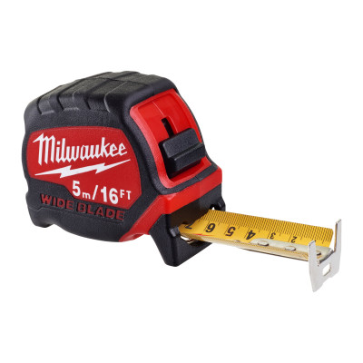 Рулетка футова Milwaukee Premium Wide Blade 5 м 33 мм 4932471817