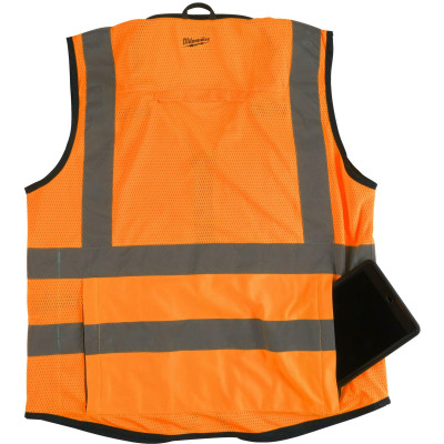 Жилет сигнальный оранжевый Milwaukee Premium L/XL 4932471899