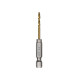Свердла по металу 10 шт Milwaukee RedHEX HSS-G TiN 2.5х19х62 мм 4932478175