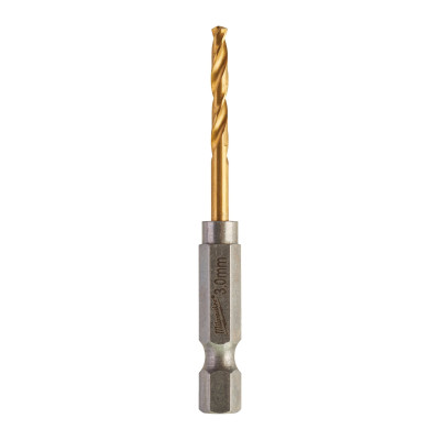 Свёрла по металлу 10 шт Milwaukee RedHEX HSS-G TiN 3х23х65 мм 4932478176
