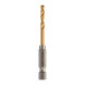 Свердла по металу 10 шт Milwaukee RedHEX HSS-G TiN 3.5х25х69 мм 4932478177