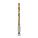 Свердла по металу 10 шт Milwaukee RedHEX HSS-G TiN 5х31х80 мм 4932478180
