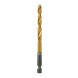 Свердла по металу 10 шт Milwaukee RedHEX HSS-G TiN 6х63х105 мм 4932478181